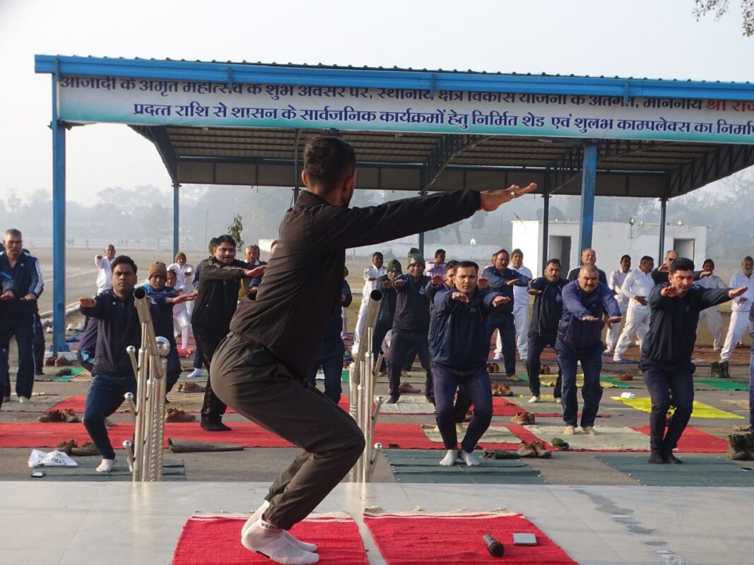   एसएएफ में योग-प्राणायाम का विशेष कार्यक्रम प्रारंभ